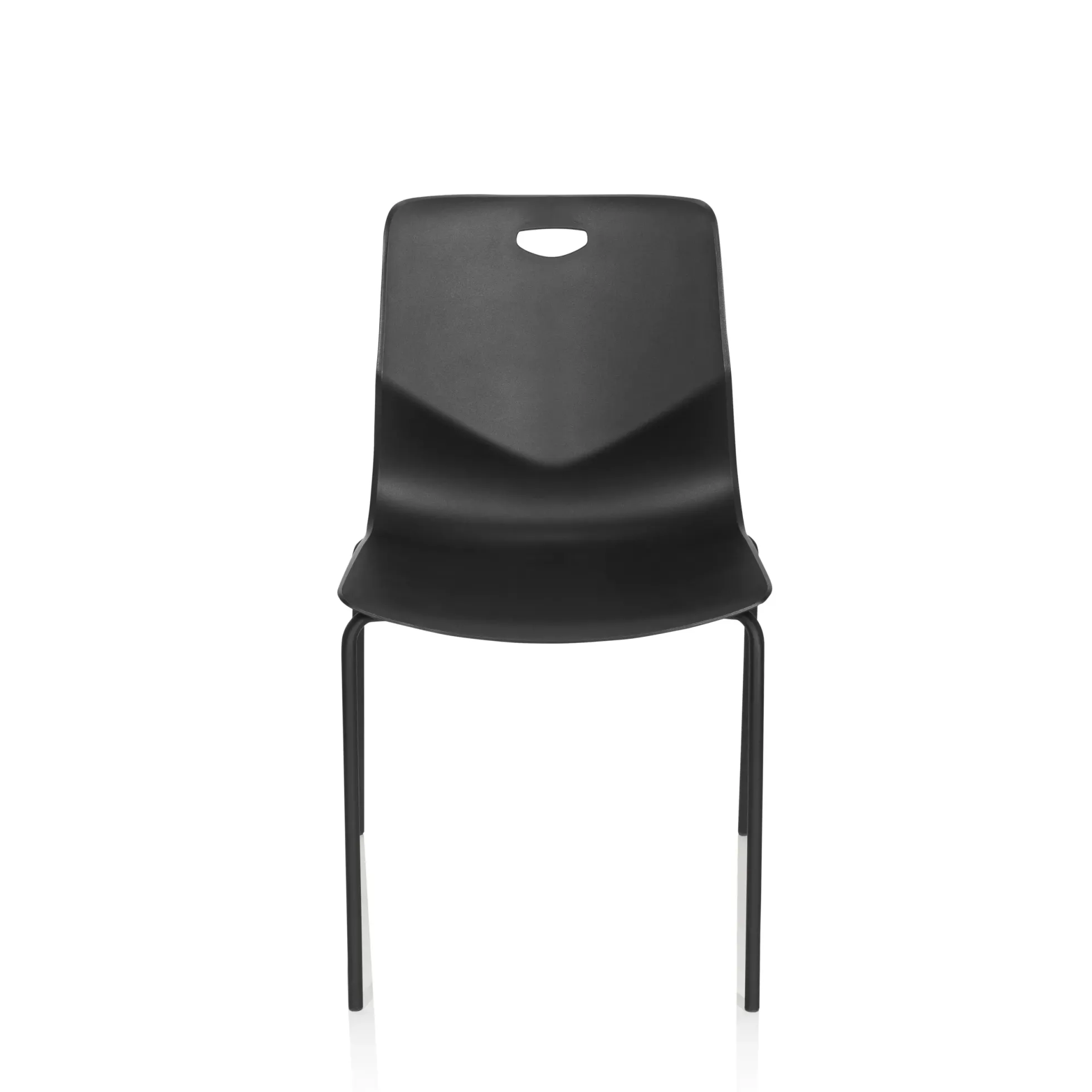 T36 V - Vierfußstuhl Schwarz