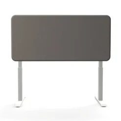 Tystiq | 140 cm (M) - Trennwand Granitgrau/Weiß