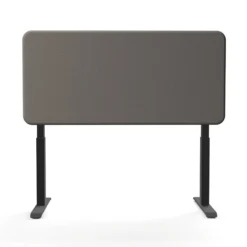 Tystiq | 140 cm (M) - Trennwand Granitgrau/Schwarz