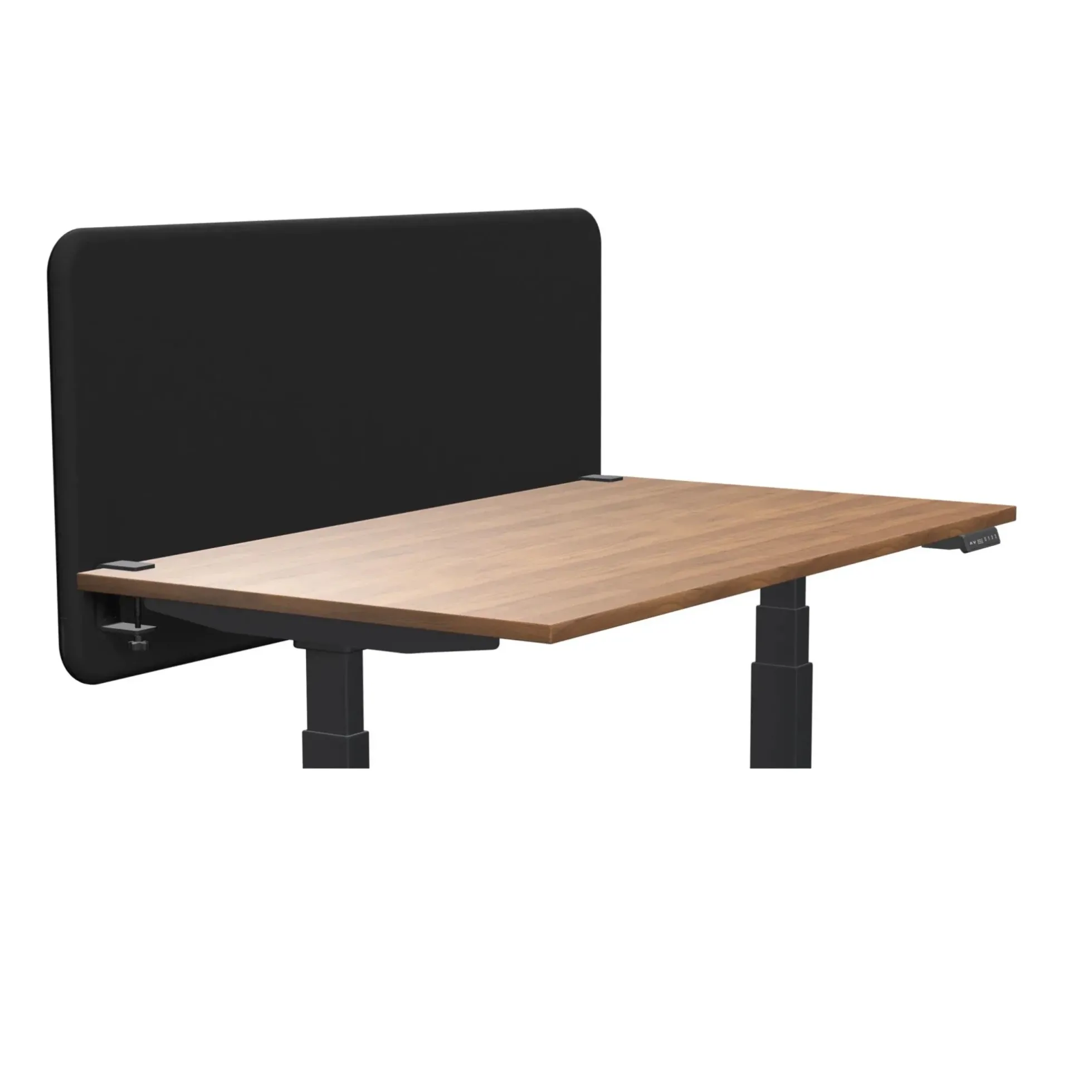 Tystiq | 140 cm (M) - Trennwand Graphit/Schwarz
