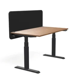 Tystiq | 140 cm (M) - Trennwand Graphit/Schwarz