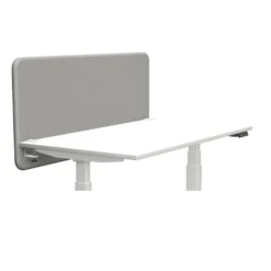 Tystiq | 140 cm (M) - Trennwand Hellgrau/Weiß