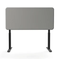 Tystiq | 140 cm (M) - Trennwand Hellgrau/Schwarz