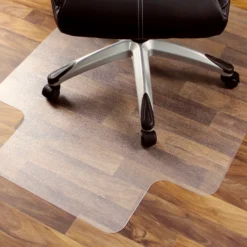 ULTIMAT | Polycarbonat | Hartböden - Bodenschutzmatte mit Lippe 120 x 90 Transparent