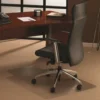 ULTIMAT | Polycarbonat | Teppichböden - Bodenschutzmatte mit Lippe 119 x 89 Transparent
