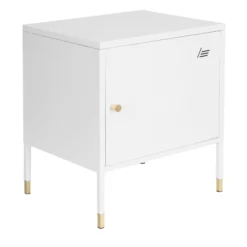 UMEO | Beistellschrank - Büroschrank Weiß
