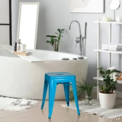 VANTAGGIO - Bistrohocker Hellblau