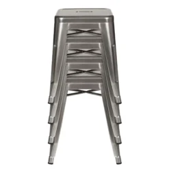 VANTAGGIO - Bistrohocker Platin