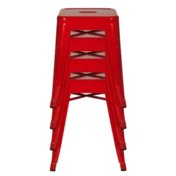 VANTAGGIO - Bistrohocker Rot