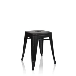 VANTAGGIO - Bistrohocker Schwarz matt