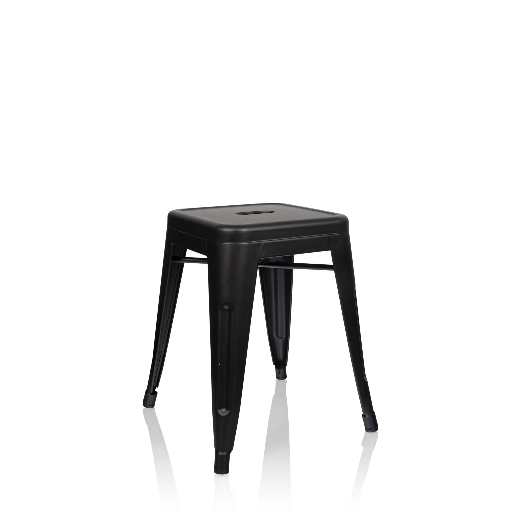 VANTAGGIO - Bistrohocker Schwarz matt