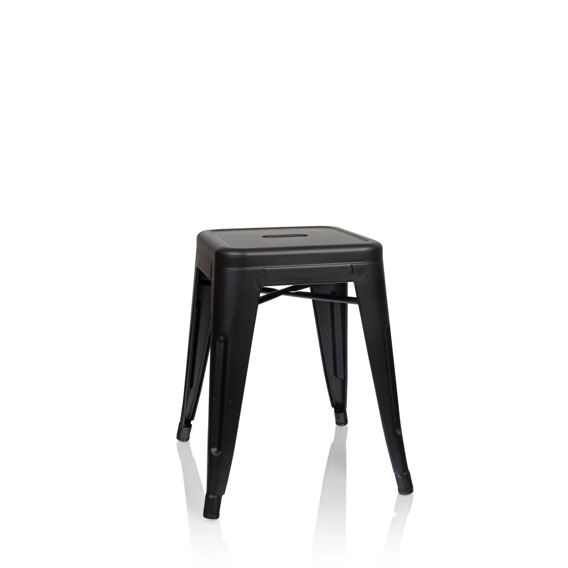 VANTAGGIO - Bistrohocker Schwarz matt