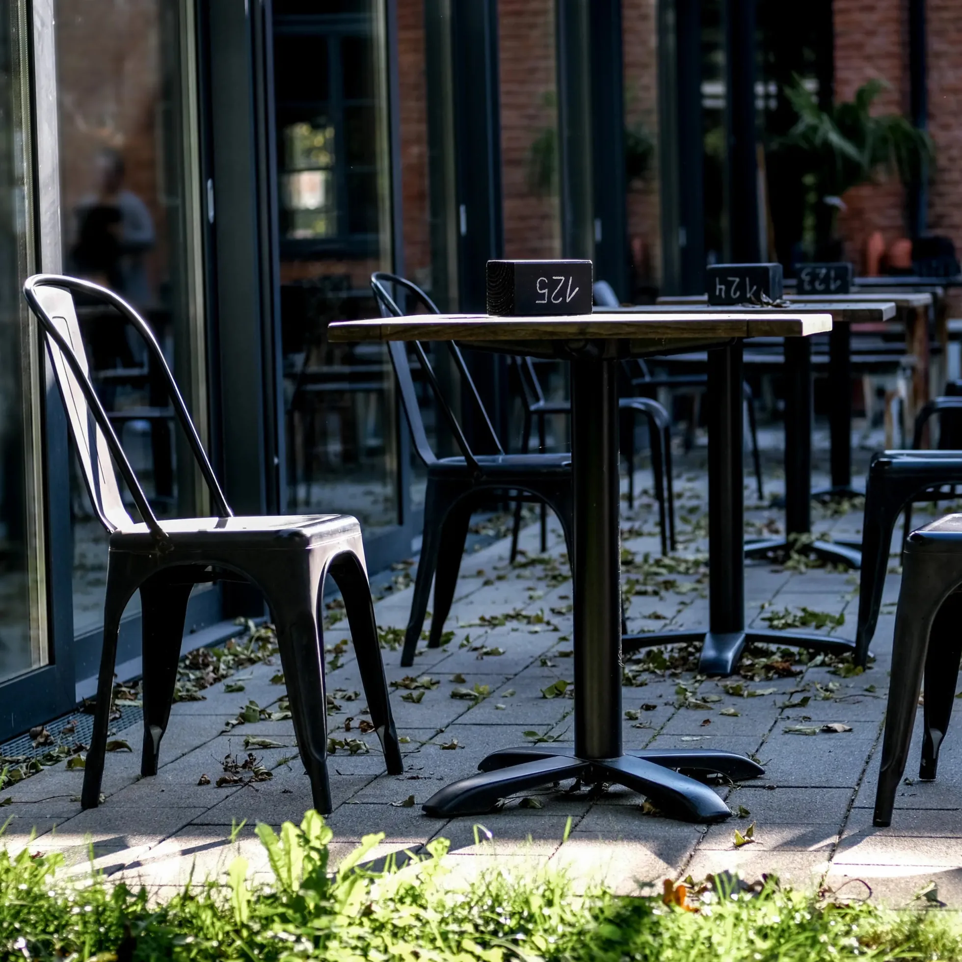 VANTAGGIO BRUSH - Bistrostuhl Schwarz