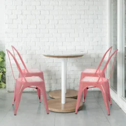 VANTAGGIO COMFORT - Bistrostuhl Rosa