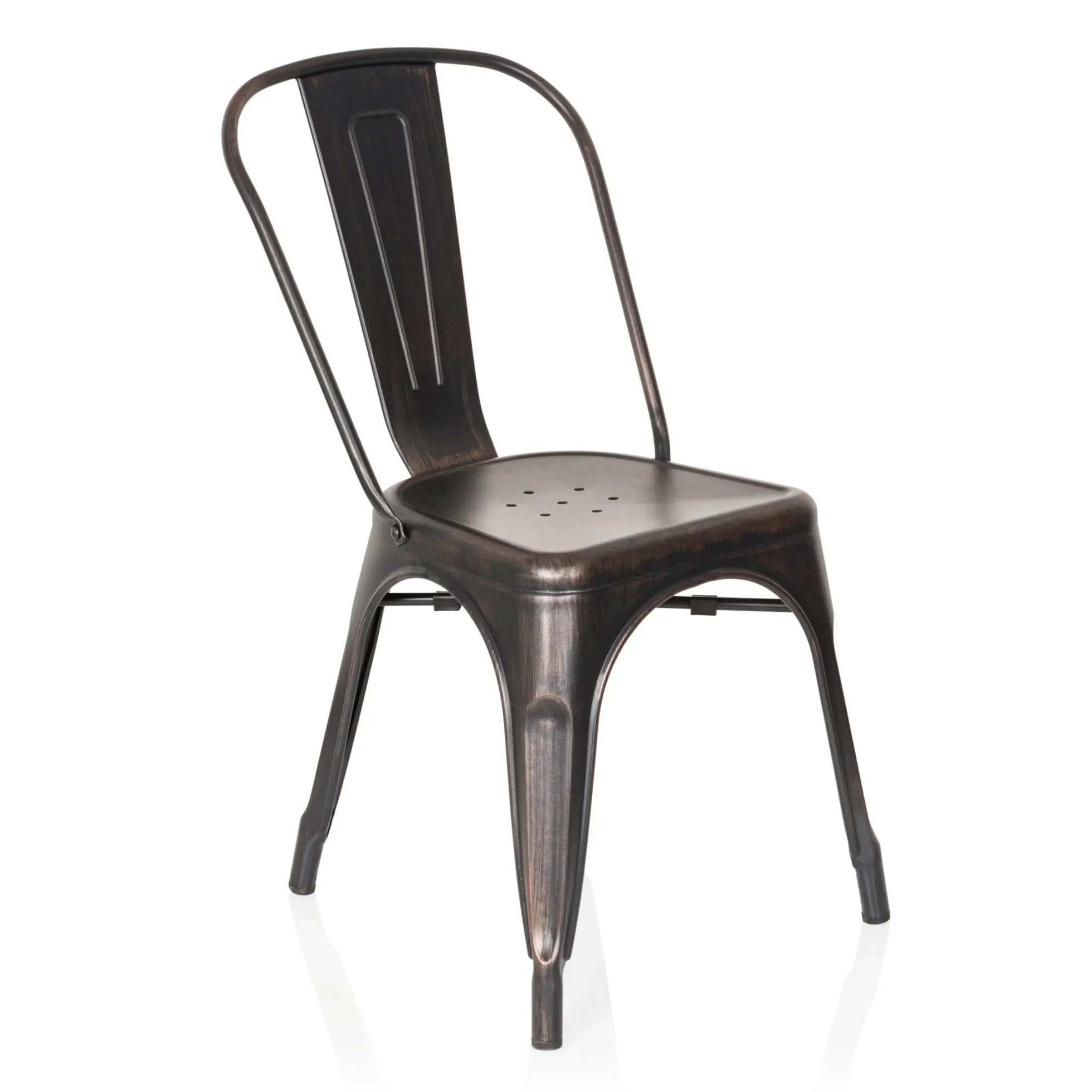 VANTAGGIO COMFORT - Bistrostuhl Schwarz/Gold