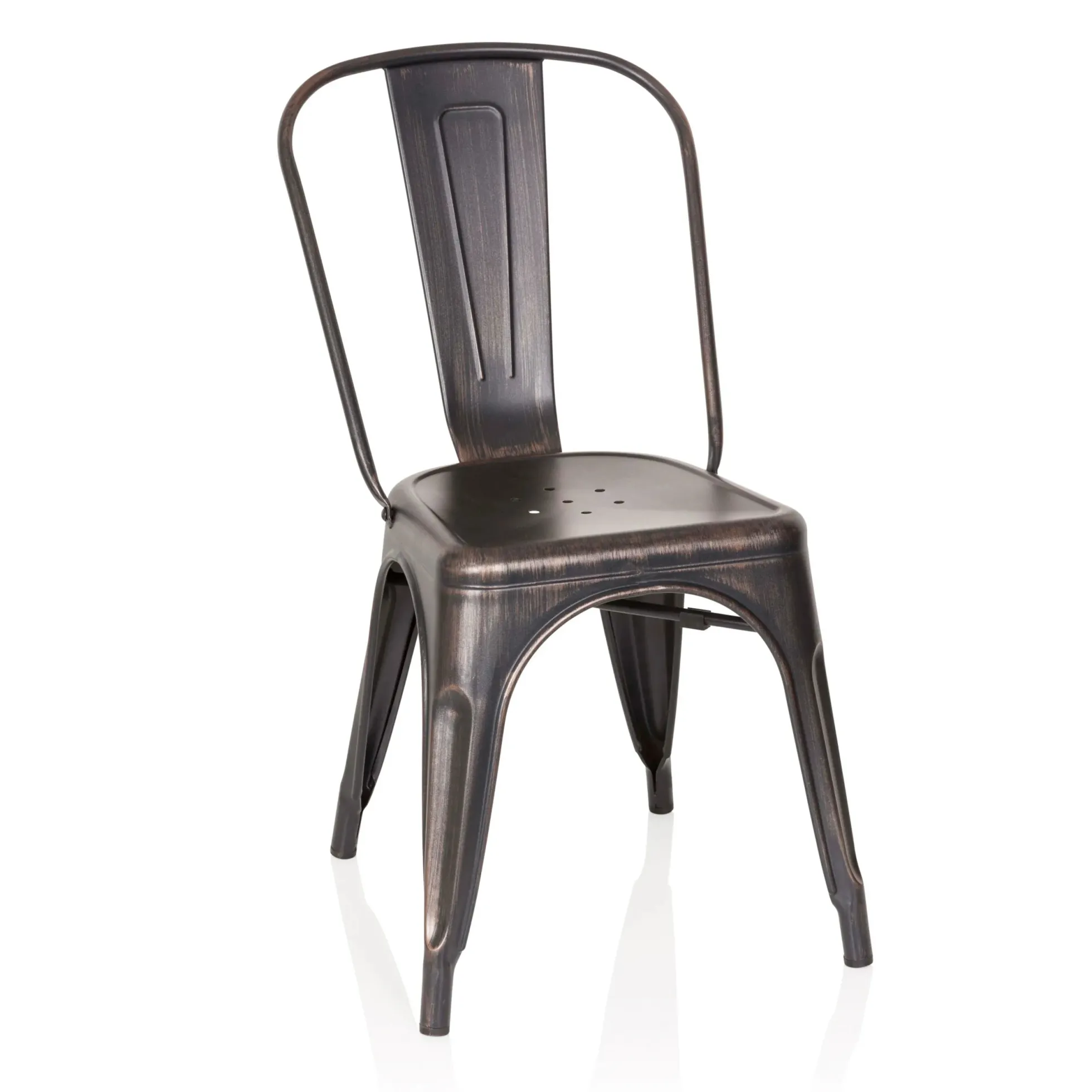 VANTAGGIO COMFORT - Bistrostuhl Schwarz/Gold