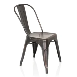 VANTAGGIO COMFORT - Bistrostuhl Schwarz/Gold