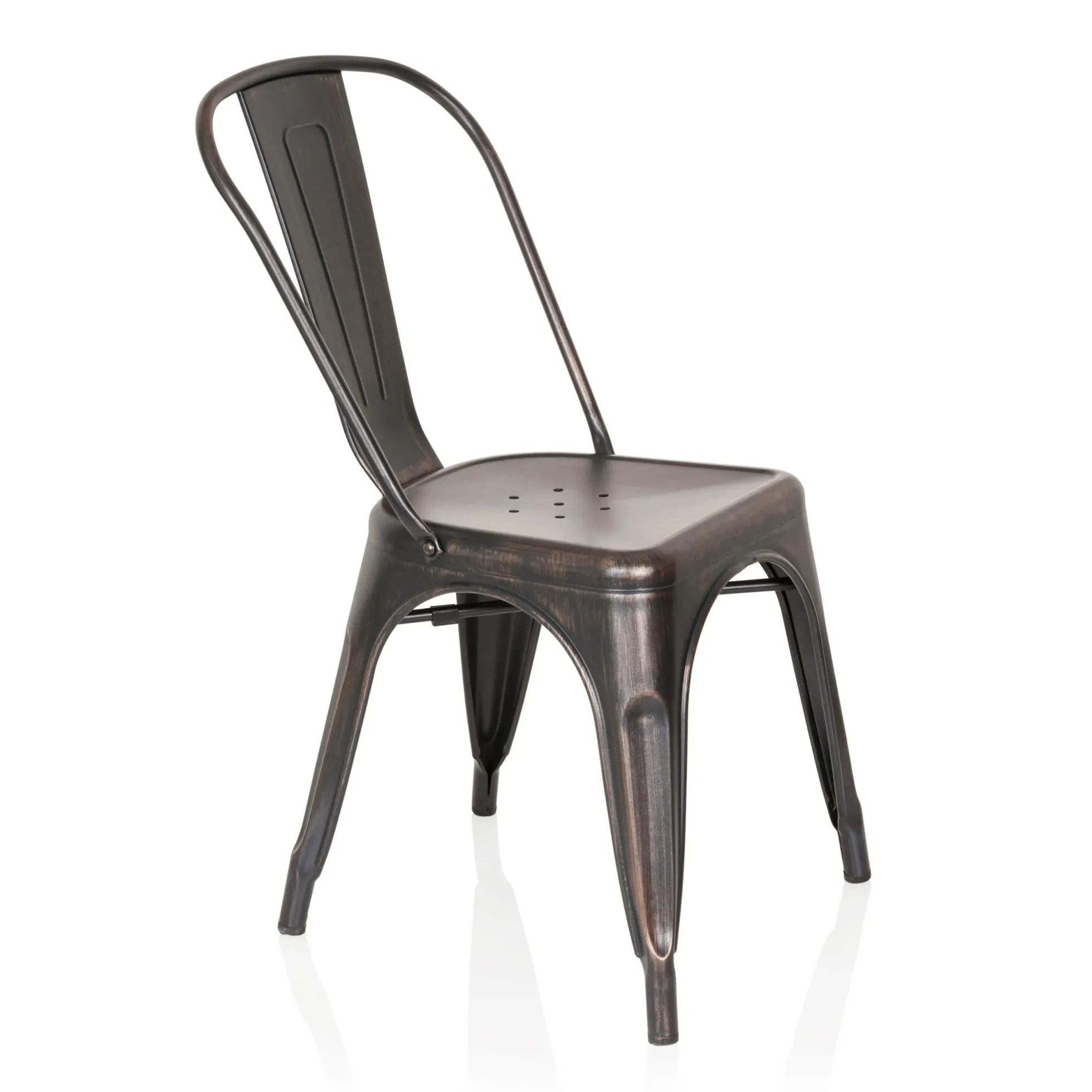 VANTAGGIO COMFORT - Bistrostuhl Schwarz/Gold
