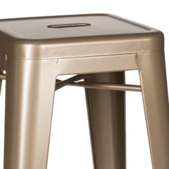 VANTAGGIO HIGH - Barhocker Champagner