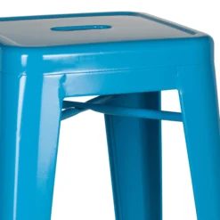 VANTAGGIO HIGH - Barhocker Hellblau