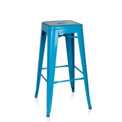 VANTAGGIO HIGH - Barhocker Hellblau
