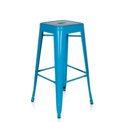 VANTAGGIO HIGH - Barhocker Hellblau