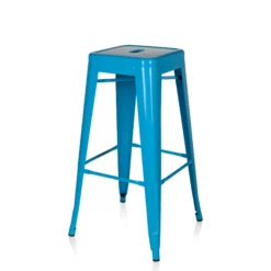 VANTAGGIO HIGH - Barhocker Hellblau