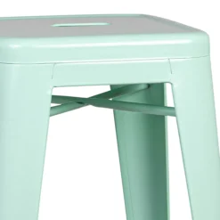 VANTAGGIO HIGH - Barhocker Pastellgrün matt