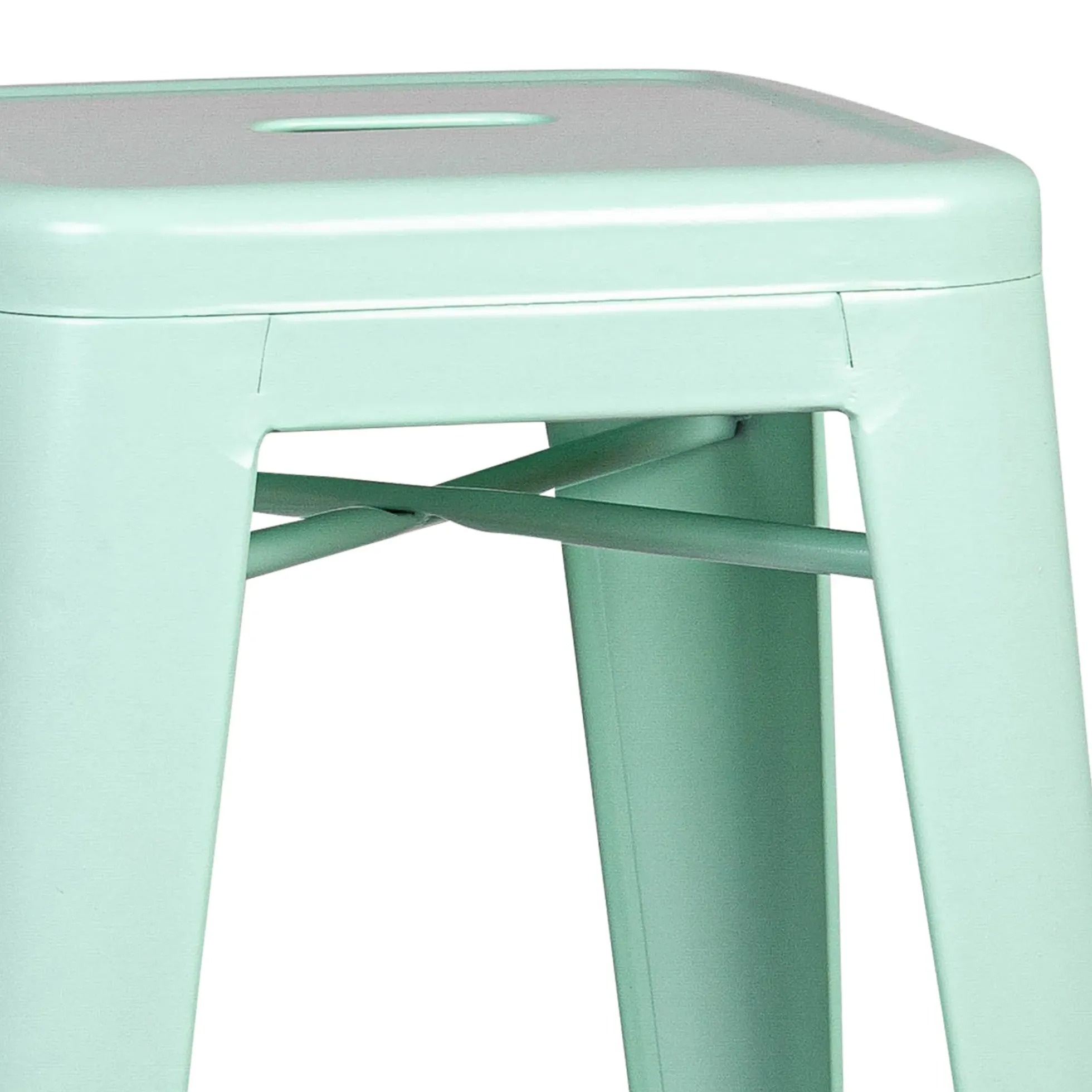 VANTAGGIO HIGH - Barhocker Pastellgrün matt