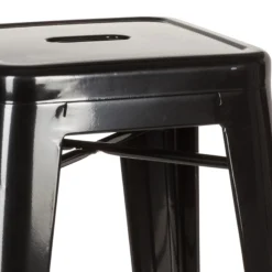 VANTAGGIO HIGH - Barhocker Schwarz