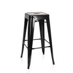 VANTAGGIO HIGH - Barhocker Schwarz