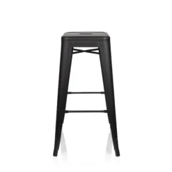 VANTAGGIO HIGH - Barhocker Schwarz matt