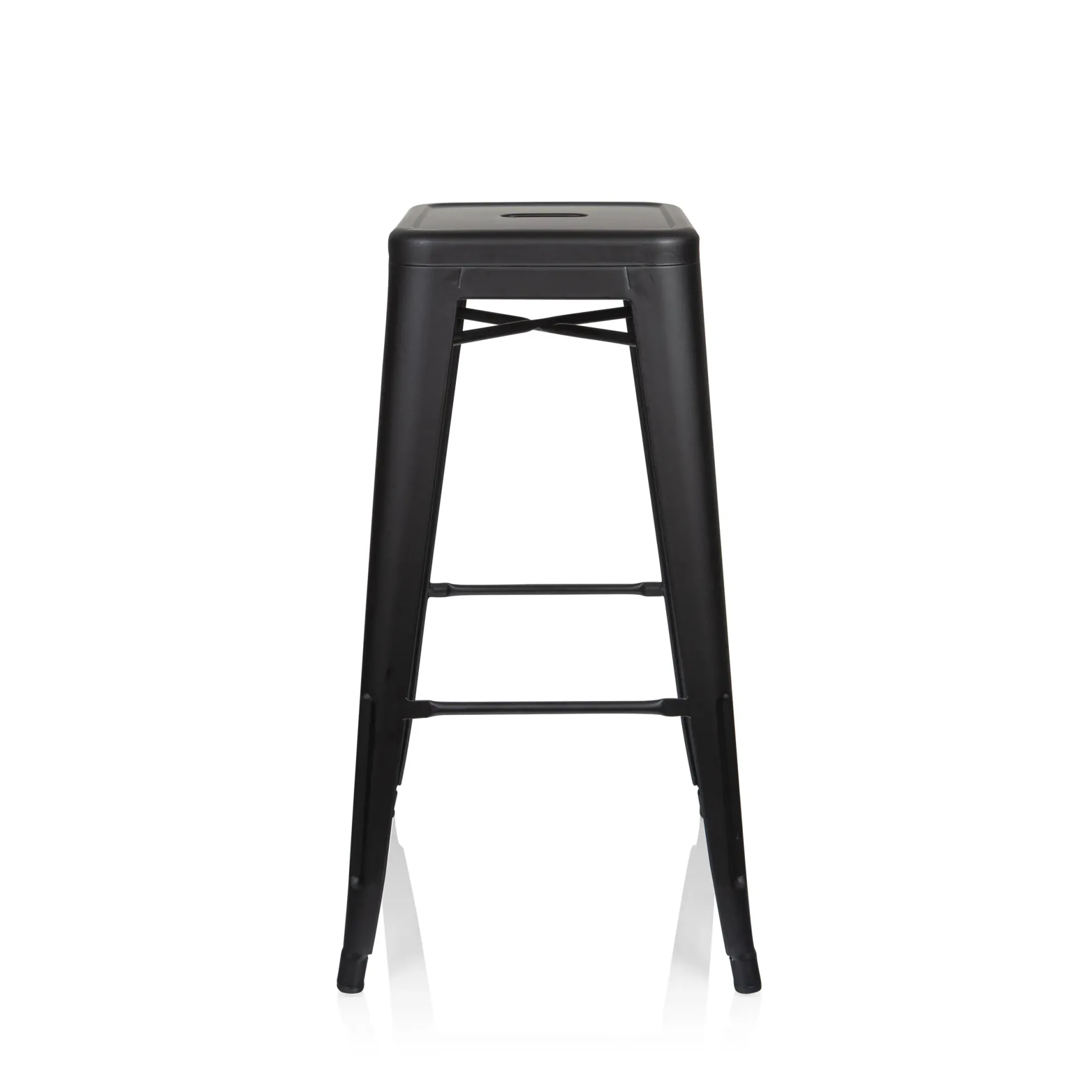 VANTAGGIO HIGH - Barhocker Schwarz matt