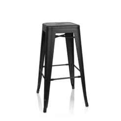 VANTAGGIO HIGH - Barhocker Schwarz matt