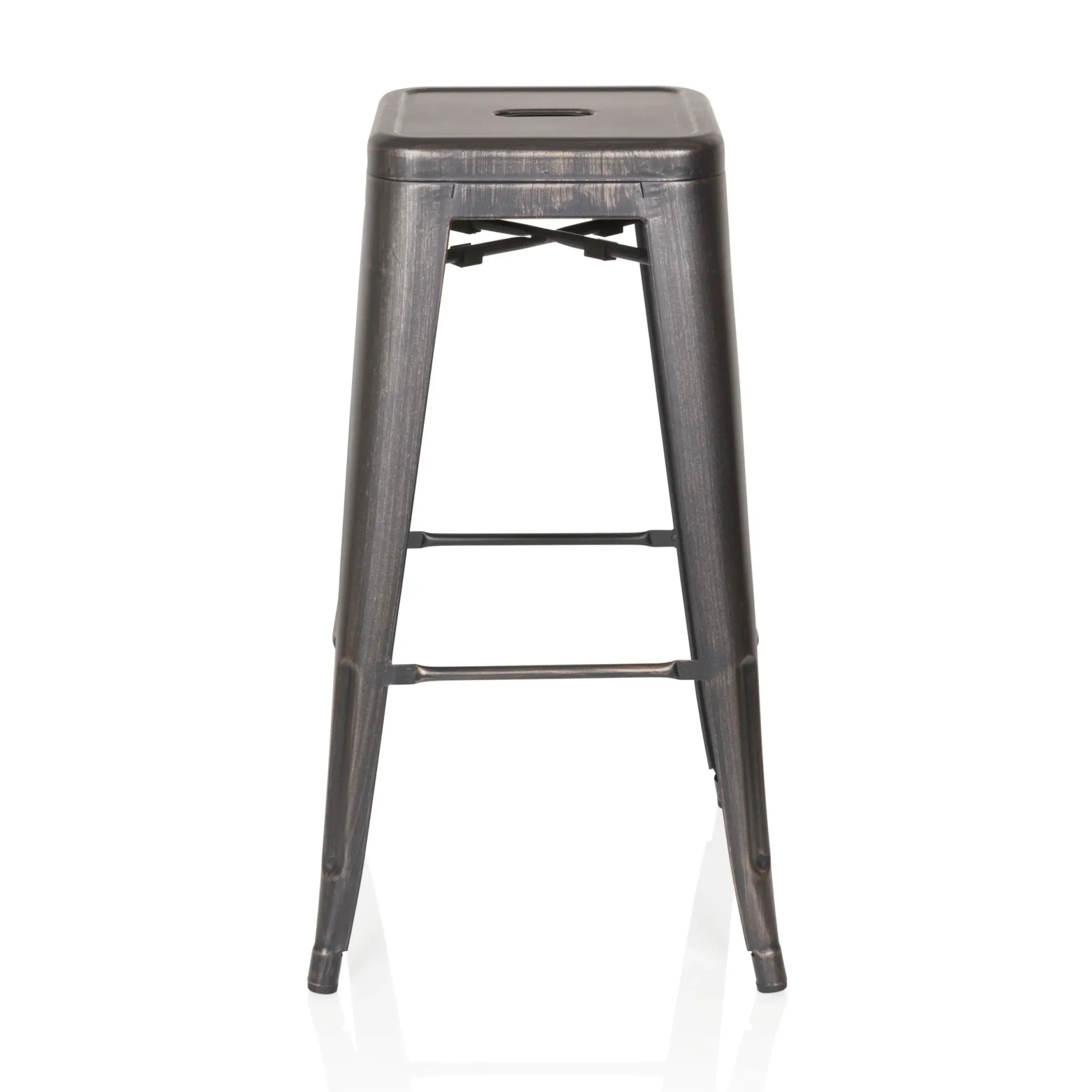 VANTAGGIO HIGH - Barhocker Schwarz/Gold