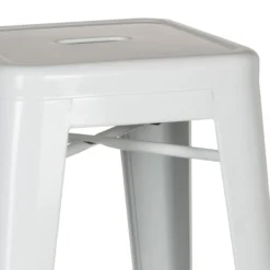 VANTAGGIO HIGH - Barhocker Weiß