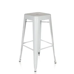 VANTAGGIO HIGH - Barhocker Weiß