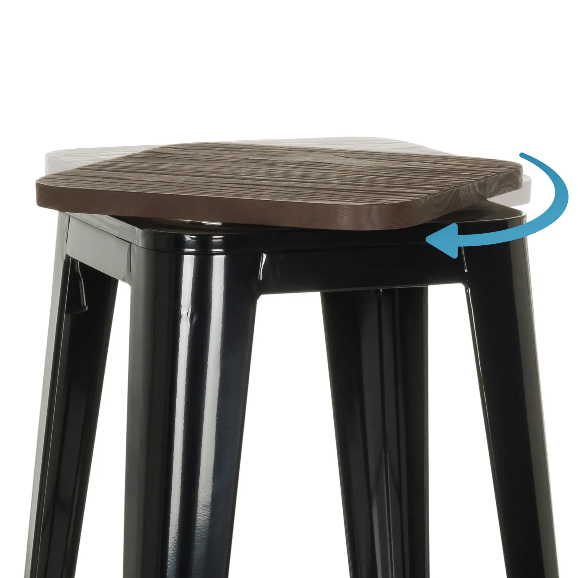 VANTAGGIO HIGH WS - Barhocker Schwarz