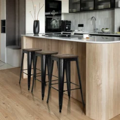VANTAGGIO HIGH WS - Barhocker Schwarz