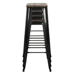VANTAGGIO HIGH WS - Barhocker Schwarz