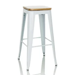 VANTAGGIO HIGH WS - Barhocker Weiß