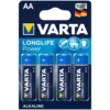 VARTA | 4er Set | LONGLIFE Power AA 1,5 V - Batterie AA Blau