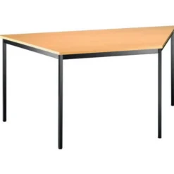 VEKTOR 6 Gestell Schwarz 160 x 69 Buche
