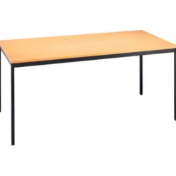 VEKTOR 6 Gestell Schwarz 160 x 80 Buche