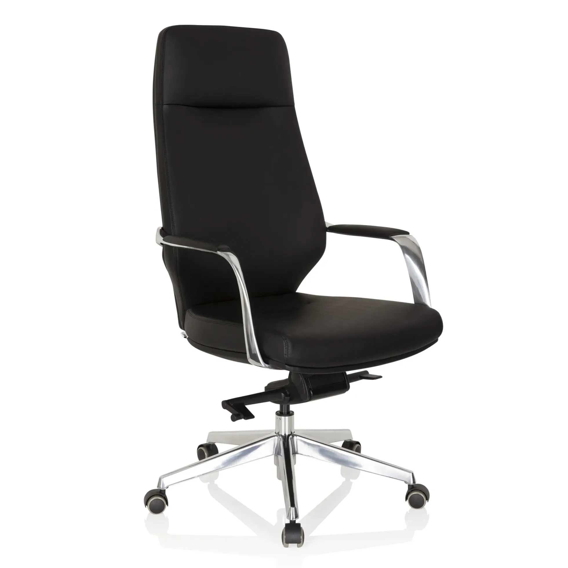VELVET - Profi Chefsessel Schwarz