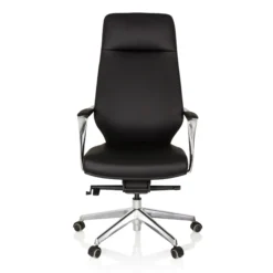 VELVET - Profi Chefsessel Schwarz