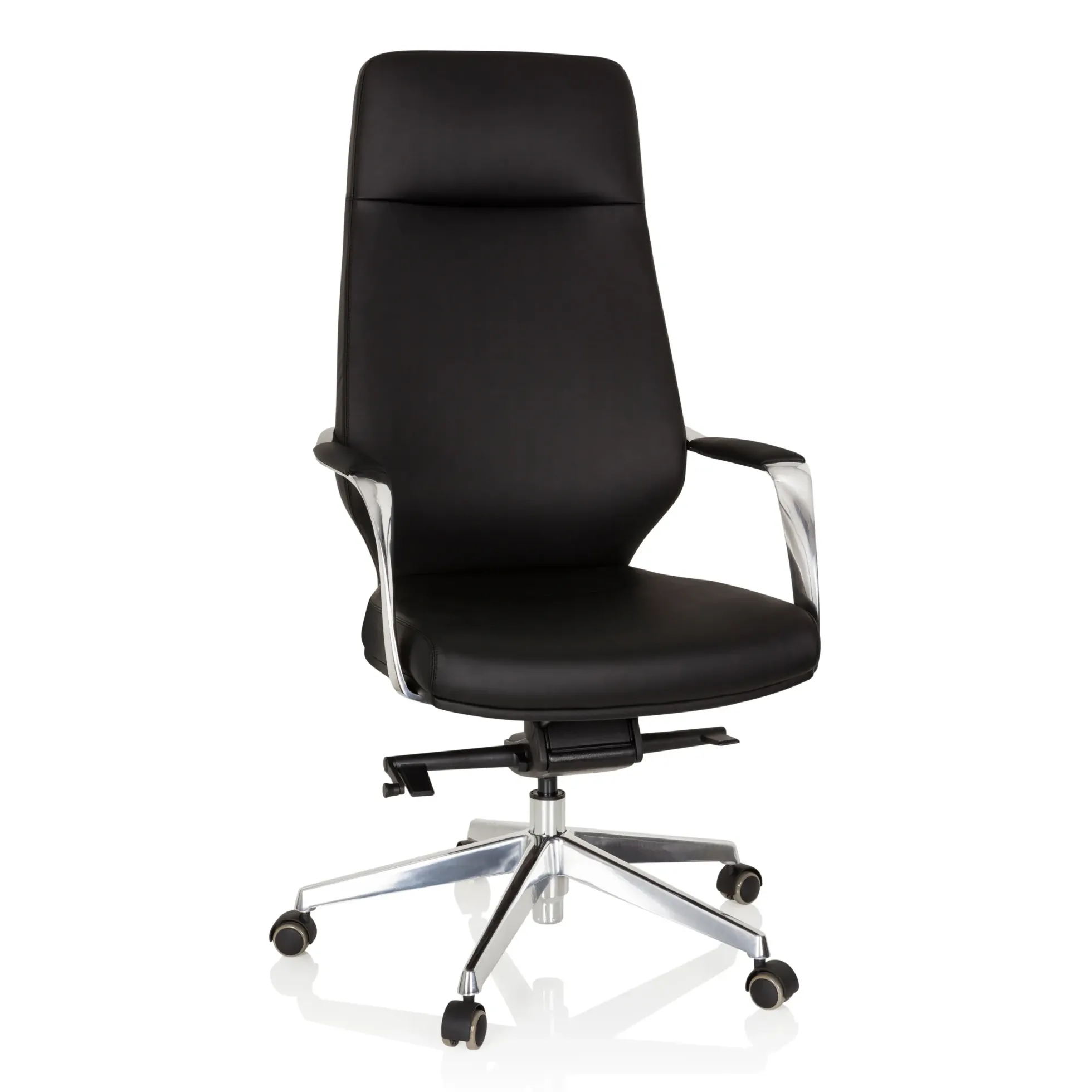 VELVET - Profi Chefsessel Schwarz