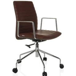 VEMONA 30 - Luxus Chefsessel Braun