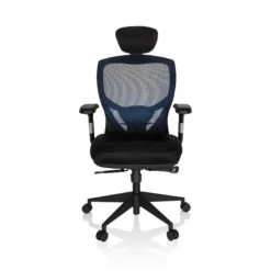 VENUS BASE - High End Bürostuhl Blau/Schwarz