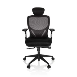 VENUS BASE - High End Bürostuhl Grau/Schwarz